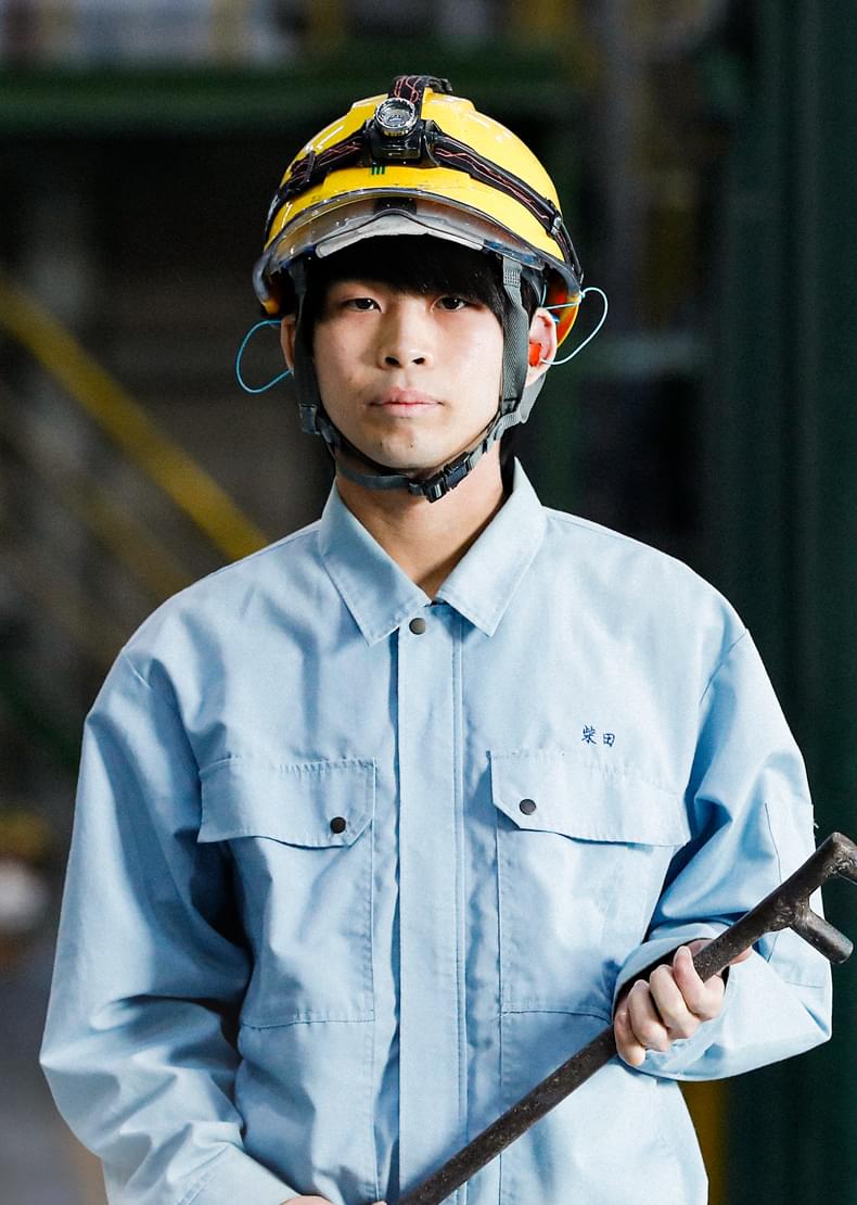 製造部：柴田 一輝さん 入社2023年